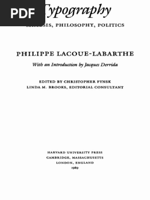 Philippe Lacoue Labarthe Jacques Derrida Christ B Ok Org Pdf