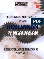 PERMENKES Tentang Kebijakan Pengawasan PDF