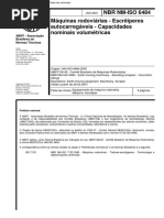 NBR NM-ISO 6484 - 2001 - Maquinas rodoviarias - Escreiperes autocarregaveis - Capacidades nominai.pdf