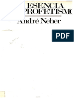 Andre Neher - La Esencia Del Profetismo (Págs. 300)