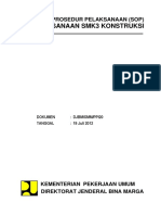 Pelaksanaan SMK3 Konstruksi - Pengesahan PDF