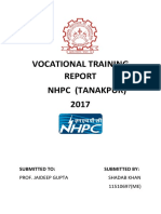 NHPC Training Report