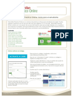 Macmillan Practice Online Student Guide Spanish