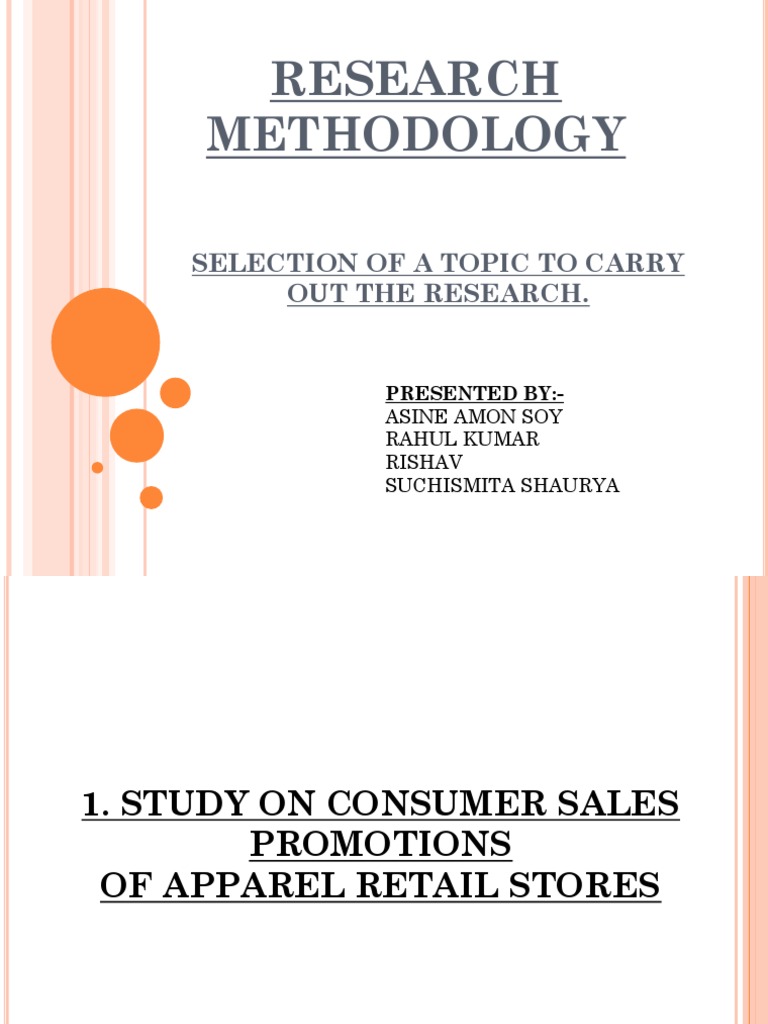 Understanding Sales Promotion Strategies of Apparel Retail Stores: A ...