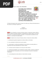 Lei Ordinaria 7815 2009 Sao Jose Dos Campos SP Consolidada [30!05!2012]
