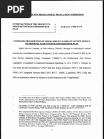 PNM responds to written protests about the integrated resource plan