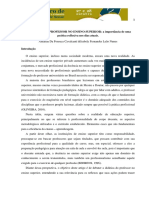 A importância da prática reflexiva dos professores