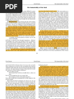Hume - Immortality of the Soul