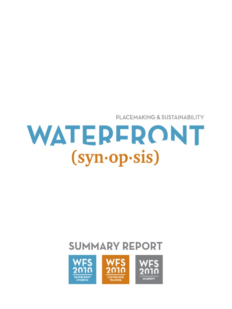 Wfs Summary Report 2010 | PDF | Sustainability | Sustainable City