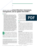 ADHD and Behavioral Disorders: Assessment, Management, and An Update From DSM-5