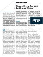 Diagnostik Und Therapie Des Morbus Wilson: Zusammenfassung