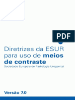 Diretrizes Da Esur Para Uso de Meios de Contraste