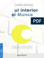 Jocul Interior Si Munca Timothy Gallwey PDF