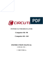 Optimize Power Factor with CIRCUTOR's Computer-8d Regulator