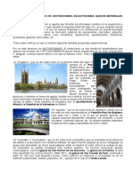 Arquitectura Segunda Mitad Del XIX. Eclecticismo, Historicismo. Nuevos Materiales PDF