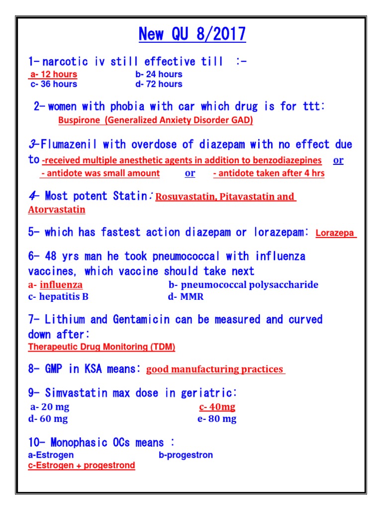 New QU 82017 Pearson Vue Download Free PDF Dose (Biochemistry