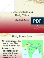 Early South Asia and Early China