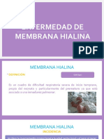 Enfermedad Membrana Hialina - Karen Chávez