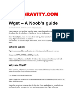 Wget A Noob S Guide PDF