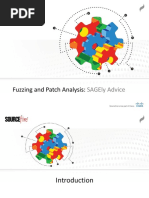 Fuzzing and Patch Analysis - SAGEly Advice