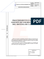 016 Procedimiento Gestion Registros Sistema Gestion Calidad PDF