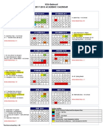 2017-2018 Hsa-Belmont Calendar August Updated