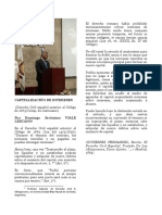 CAPITALIZACIÓN DE INTERESES  (Derecho Civil español anterior al Código de 1889/Comp. de Justiniano) Por Domingo Jerónimo VIALE LESCANO 