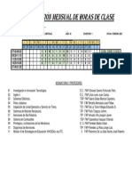 Horario de Febrero 2017