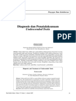 DiagnosisdanPenatalaksanaanUndescendedTestis PDF