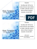 Voucher Rosa Turqueza