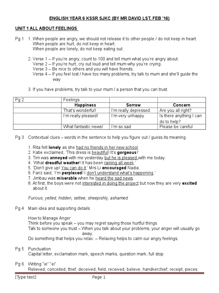 English Year 6 Sjkc Textbook Kssr Pdf
