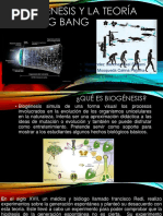 Biogénesis y La Teoría Del Big Bang
