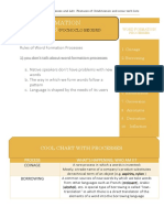 Written 3 Summary Part 4 - Word Formation, Conditionals, and Yapa