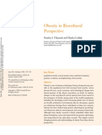 Obesity in Biocultural Perspective PDF
