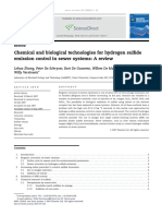 Chemical and Biological Technologies For Hydrogen Sulfide Emission Control in Sewer Systems - A Review PDF