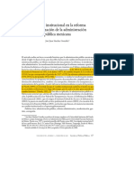 Cambio Institucional PDF