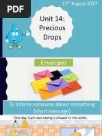 Unit 14: Precious Drops