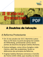 A Reforma Protestante_Soteriologia