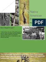 Native American Poverty Dhaya and Alaa