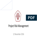 14 Project Risk Management