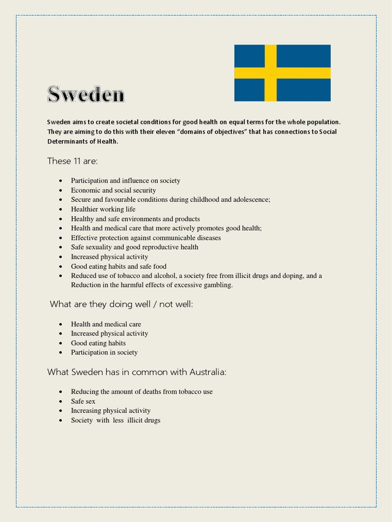 Sweden | PDF | Lifestyle