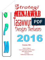 Buku Strategi Menjawab Tasawwur Islam Dengan Berkesan 11 Font