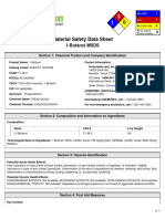 Health and Safety Data for 1-Butanol