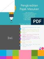 Pengkreditan Pajak Masukan