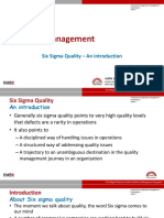 Operations Quality Management