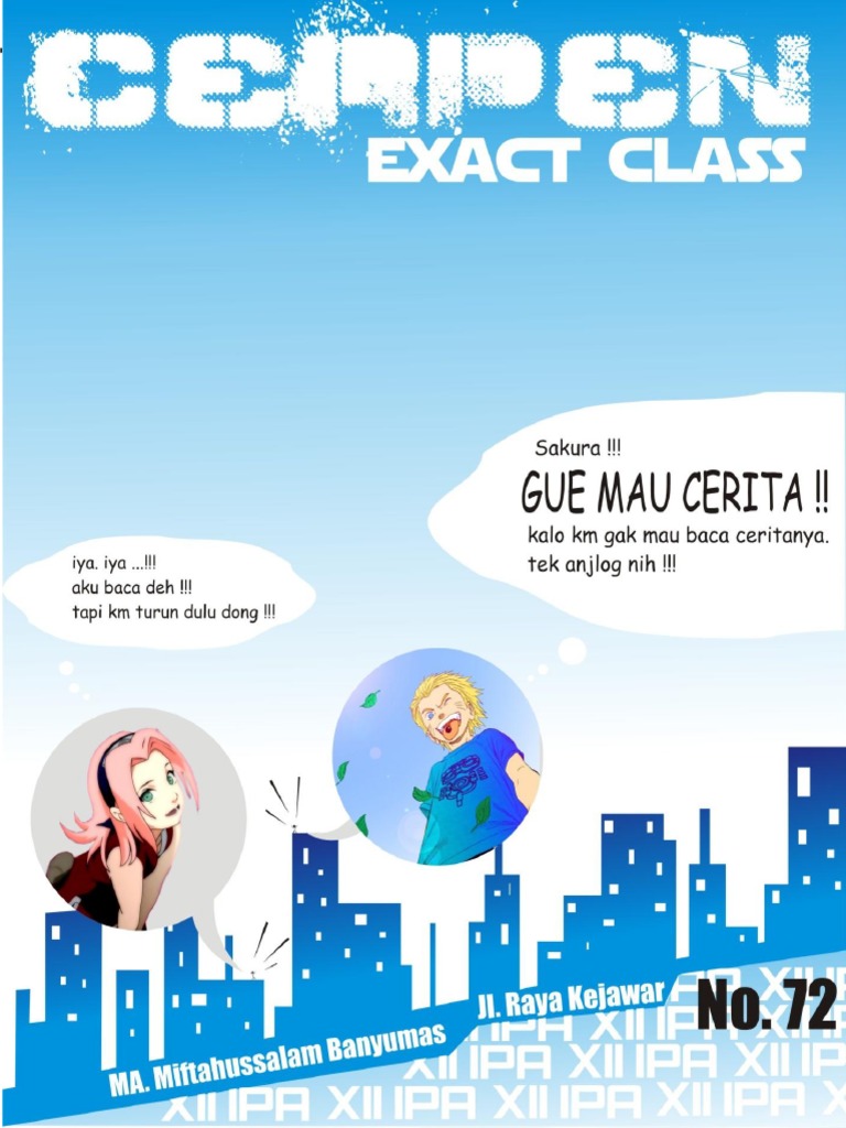 CERPEN Gue Pengen Cerita