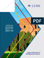 Lums Annual Report - 2015-16