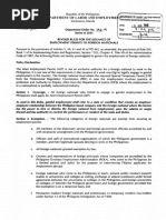 Download DOLE Department Order 146-15 Series of 2015 Employment Permits for Foreign Nationals by James Alih SN356510967 doc pdf