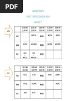 Jadual Waktu Sesi 2017 (Julai)