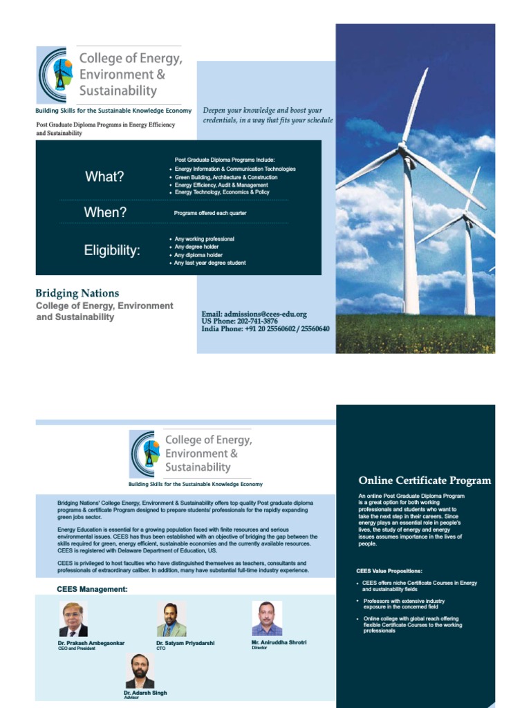 Green Information Brochure | PDF | Green Building | Energy Industry